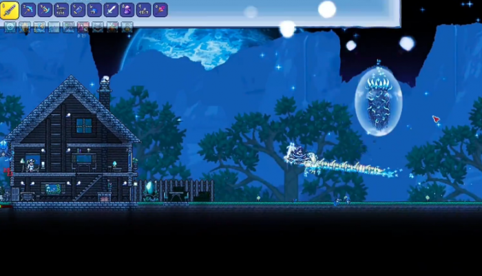 泰拉瑞亚四柱用什么打1