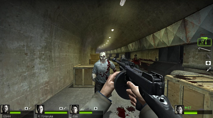 求生之路2地下通道怎么过1