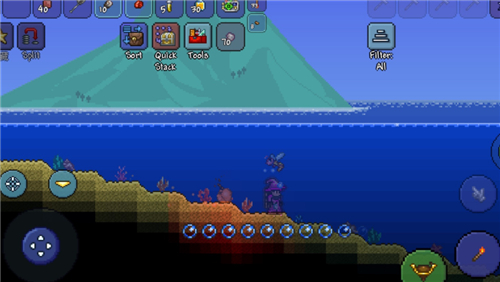 泰拉瑞亚如何把水抽干2