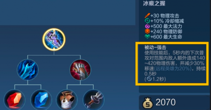 王者荣耀亚瑟六神出装顺序是什么2