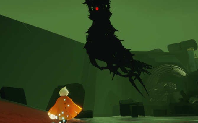 光遇空中如何躲龙1