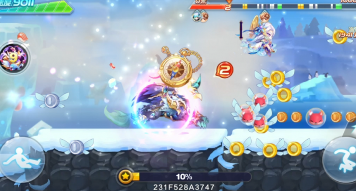 天天酷跑多人怎么卡速度3