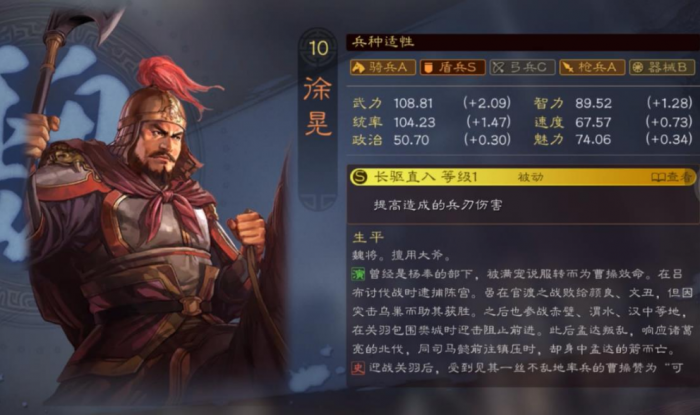 三国志战略版徐晃搭配什么1