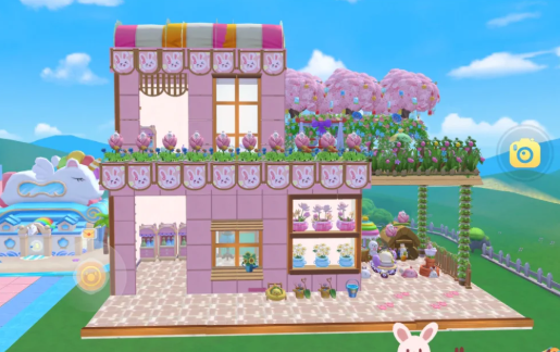 摩尔庄园房间怎么变成方的1