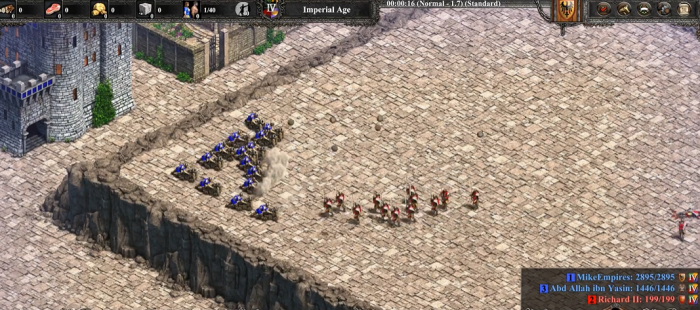 帝国时代2什么武器克制手推炮1