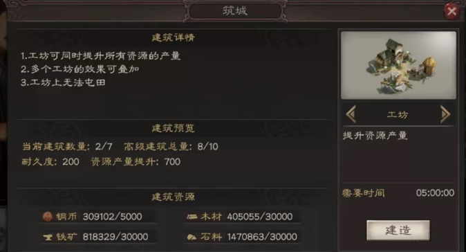 三国志战略版个人建设如何分配2