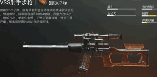 绝地求生里9毫米子弹用什么枪1