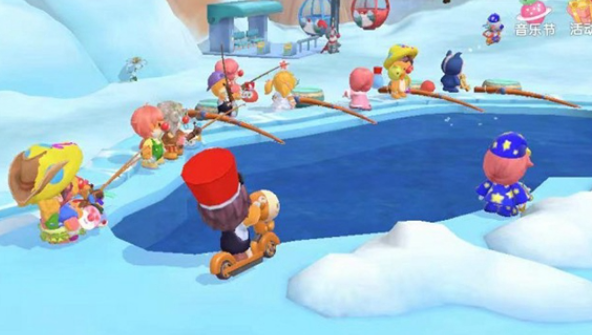 摩尔庄园白白鲸怎么钓1