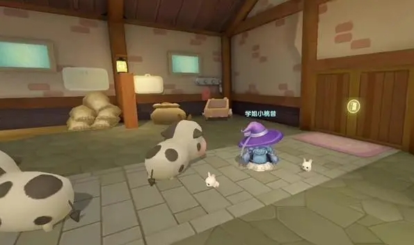 摩尔庄园庭院是借助何种方法实现悬空的1