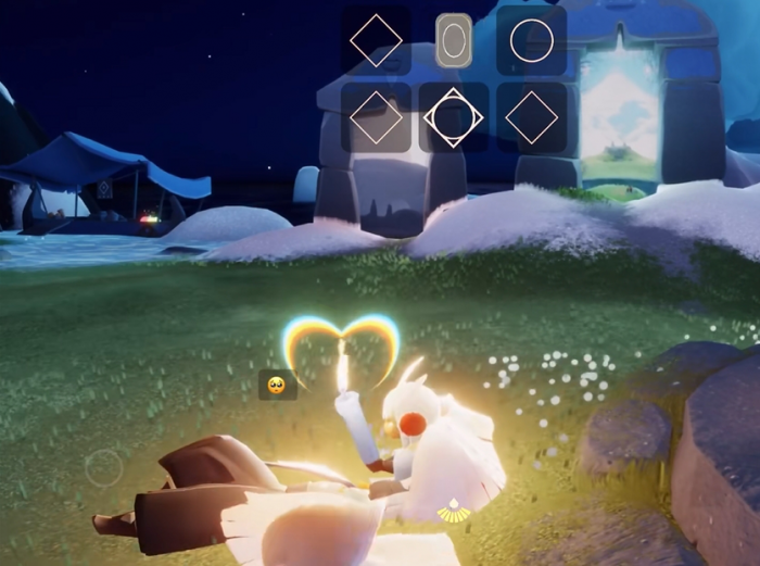 光遇手花怎么攻击2