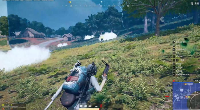 绝地求生如何跑毒圈1