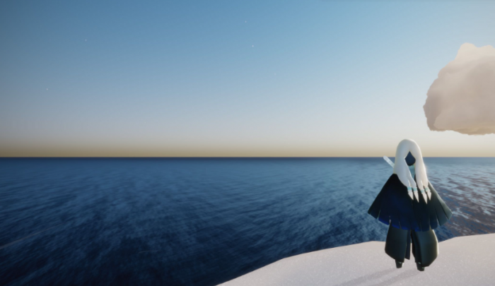 光遇二级禁阁蓝斗怎么搭配1