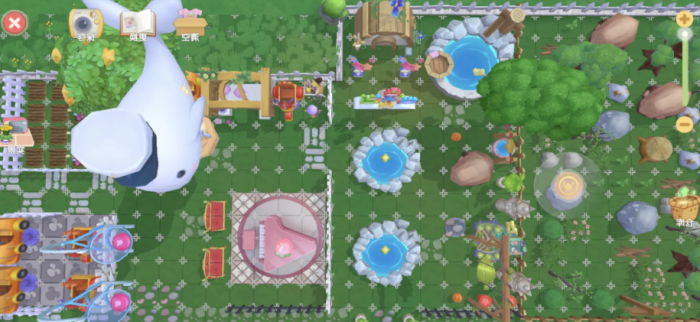 摩尔庄园怎么清除栅栏1