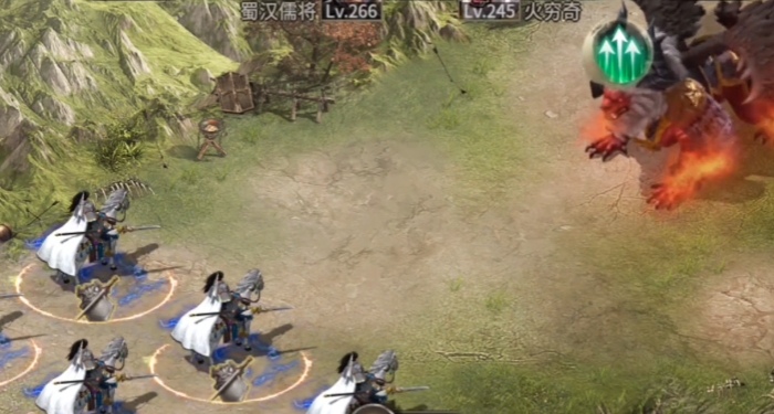 攻城掠地火穷奇用什么将打1