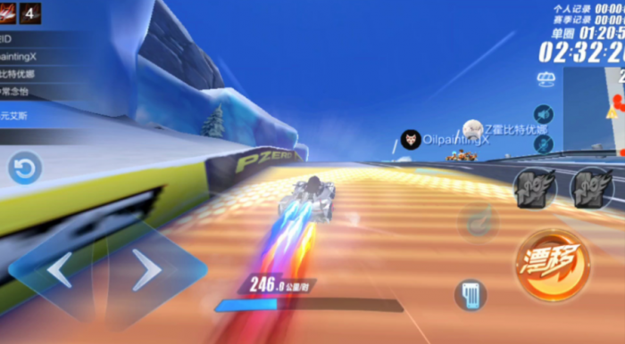 qq飞车松前卡气技巧怎么玩1