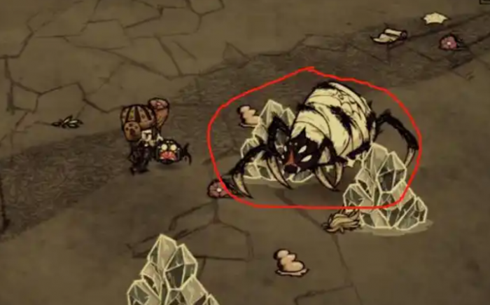 饥荒二层蜘蛛巢怎么弄掉1