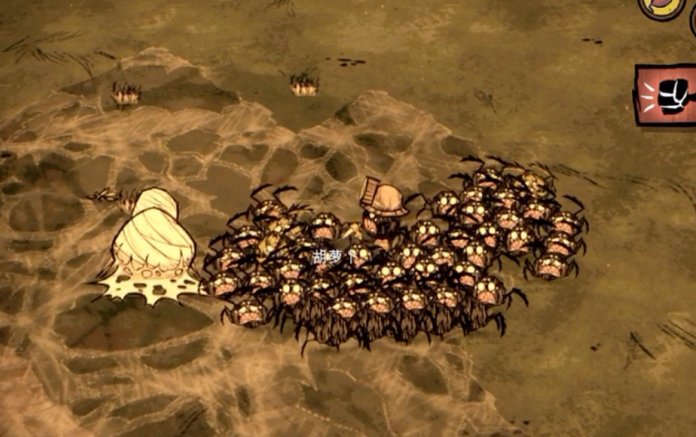 饥荒二层蜘蛛巢怎么弄掉3