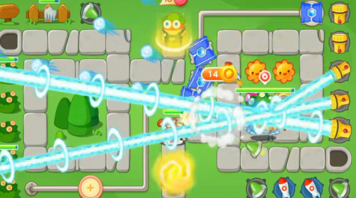 保卫萝卜公园60关金萝卜怎么攻略3