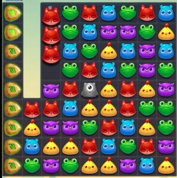 开心消消乐附加135关怎么过3