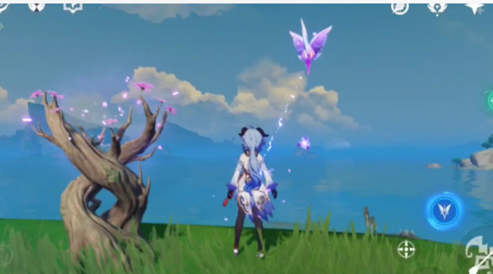 原神紫色保护罩怎么解开1