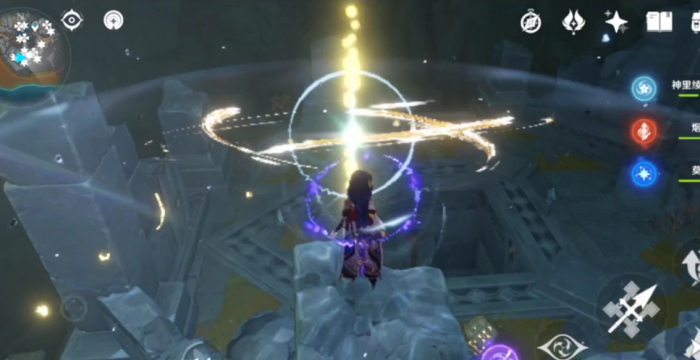 原神紫色保护罩怎么解开2