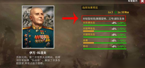 二战风云技能怎么升级2