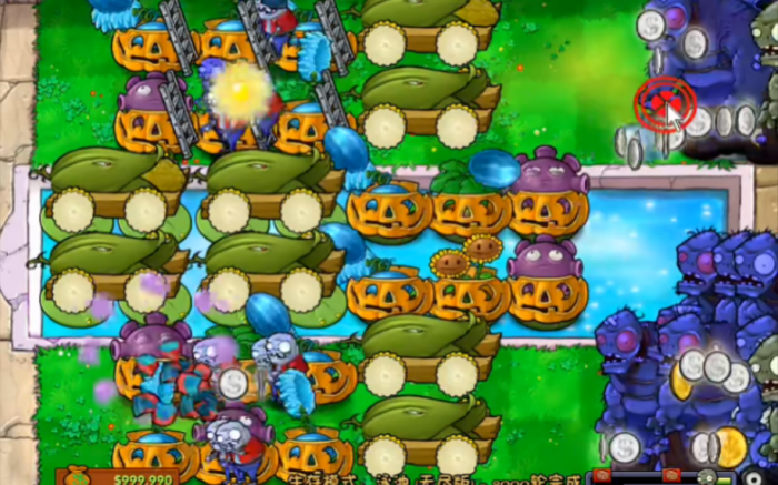 植物大战僵尸梯子怎么搭1