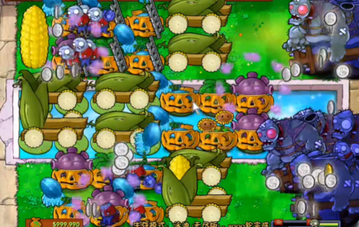 植物大战僵尸梯子怎么搭2