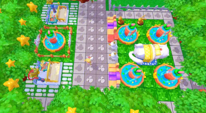 摩尔庄园兔子地砖怎么铺2