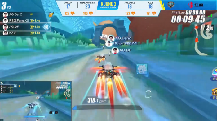 qq飞车如何触发双喷1