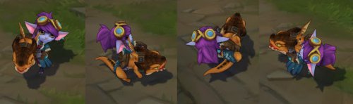 《英雄联盟》驯龙高手崔丝塔娜皮肤预览